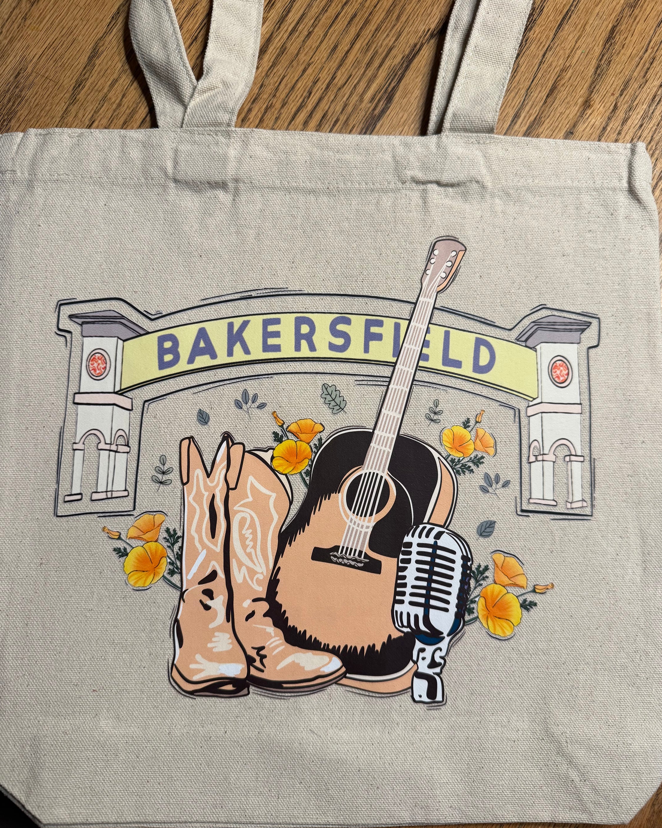 The Bakersfield Sound Tote Bag