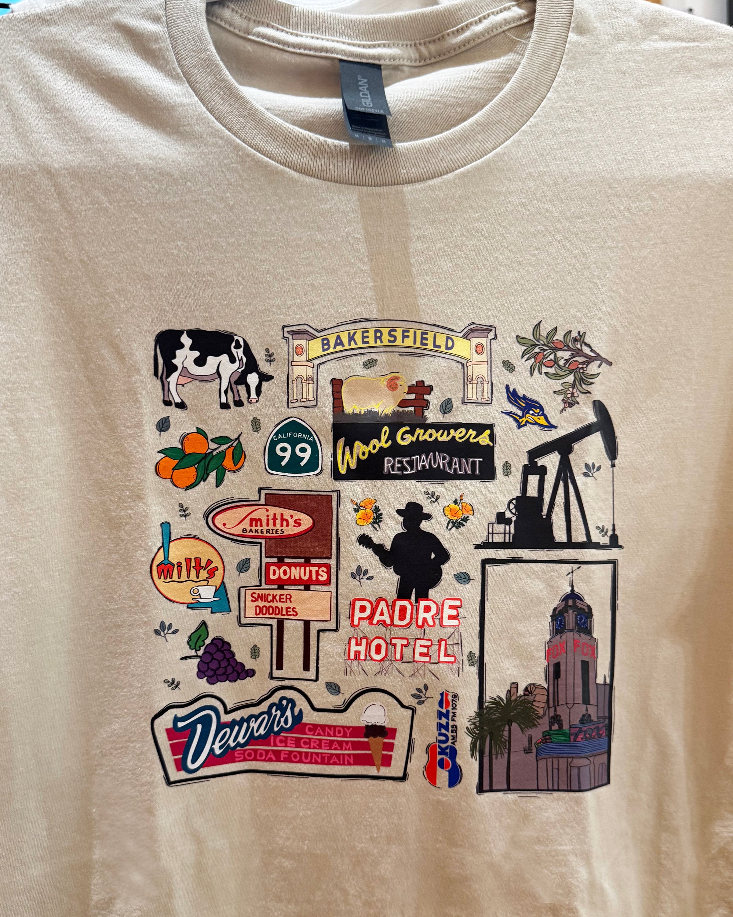 Streets of Bakersfield Short Sleeve Tshirt
