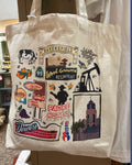 Streets of Bakersfield Canvas Tote Bag
