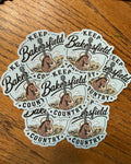 Keep Bakersfield Country Sticker